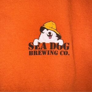 Orange Sea Dog Brewing Company Maine Shirt